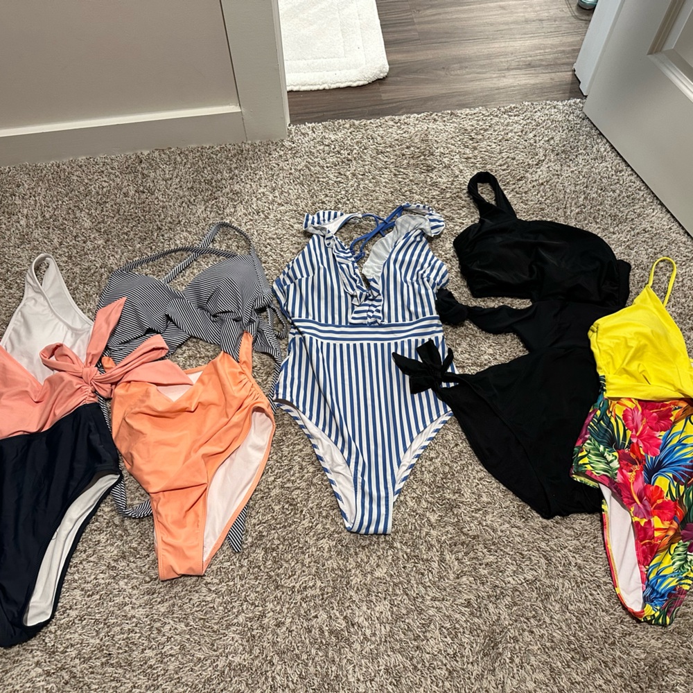 Lot of One Piece Swimsuits